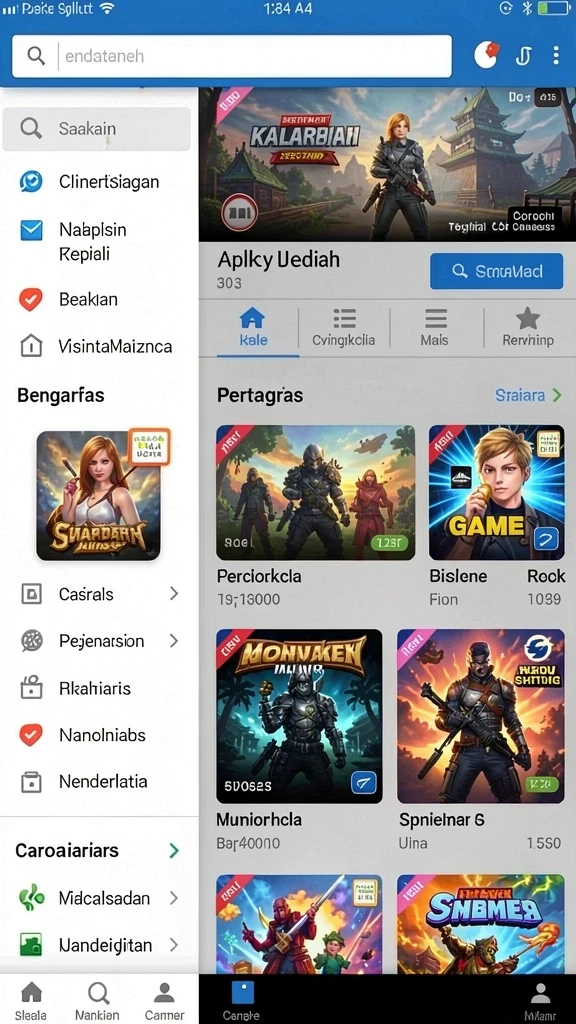 77ag - Pengaturan profil pengguna yang sederhana dan informatif.