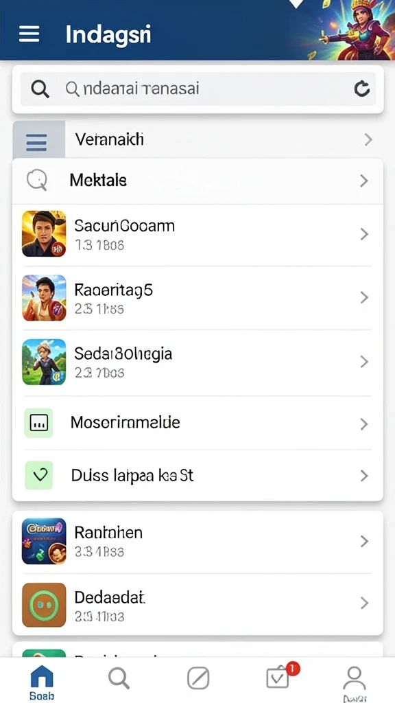 99rp - Tampilan antarmuka yang modern dan user-friendly.