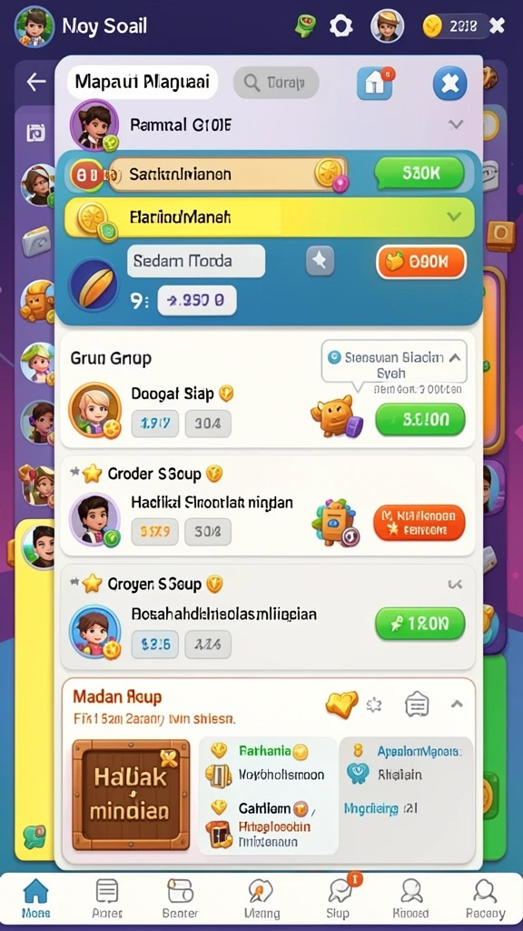 fiona77 - Leaderboard untuk bersaing dengan pemain lain.