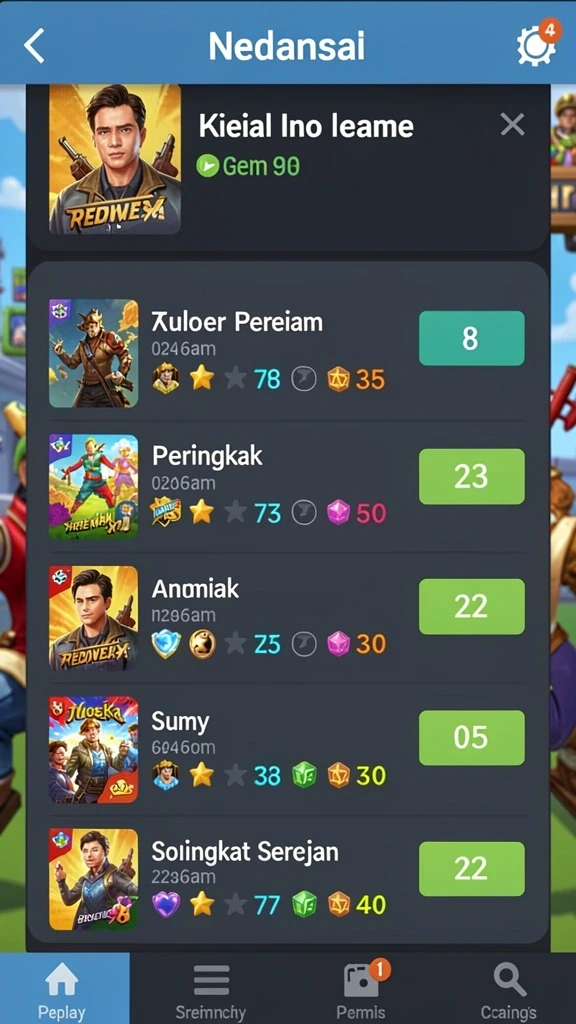 omtogel - Tampilan antarmuka yang mudah dipahami.