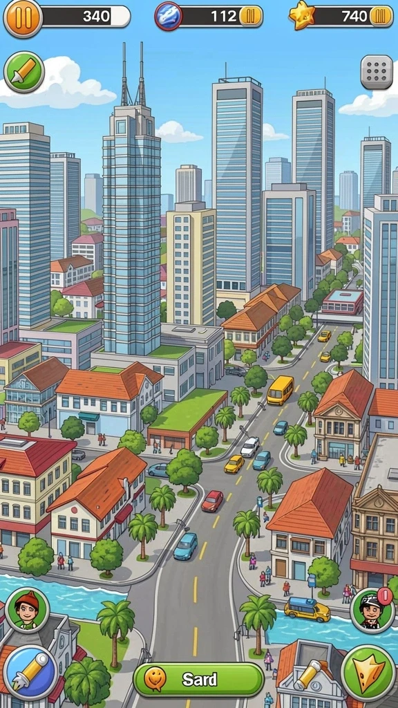 rich7 - Gameplay RICH7 yang dinamis dengan berbagai level menantang.